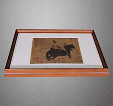 兴宁书画装裱配框服务案例